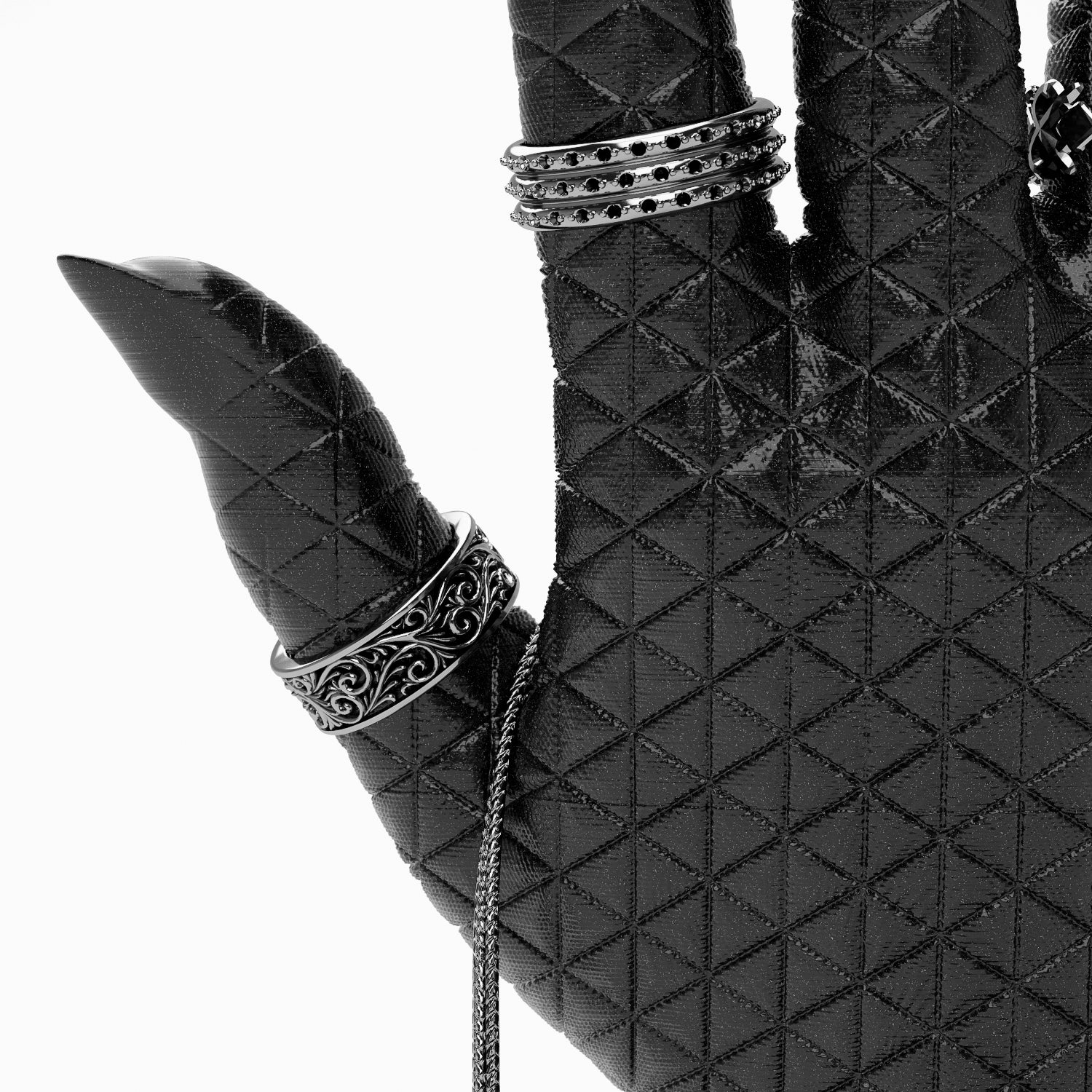 Fabric Jewelry Hand